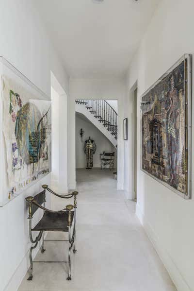  Mediterranean Entry and Hall. Westheimer by Lucinda Loya Interiors.