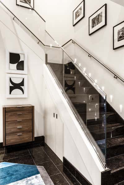  Contemporary Apartment Entry and Hall. Mayfair by Lucinda Loya Interiors.
