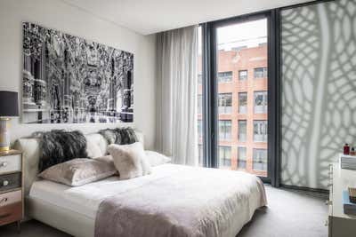  Modern Apartment Bedroom. Mayfair by Lucinda Loya Interiors.