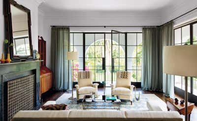  Bohemian Living Room. Old World Revisited in Santa Monica by Kerry Joyce Associates, Inc..