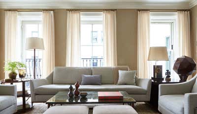  Eclectic Apartment Living Room. Plaza Penthouse by Kerry Joyce Associates, Inc..