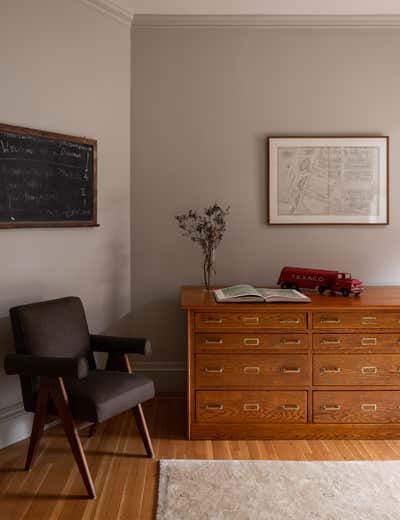  Traditional English Country Family Home Office and Study. Boston Backbay Brownstone by Jae Joo Designs.
