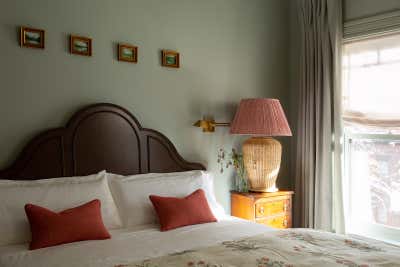  English Country Bedroom. Boston Backbay Brownstone by Jae Joo Designs.