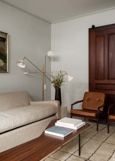  English Country Living Room. Boston Backbay Brownstone by Jae Joo Designs.