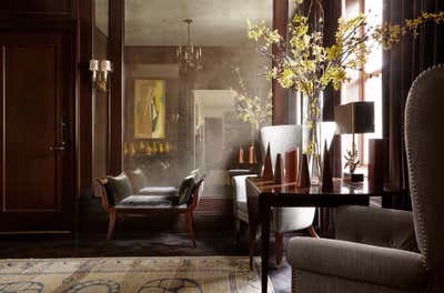  Eclectic Apartment Entry and Hall. Plaza Penthouse by Kerry Joyce Associates, Inc..