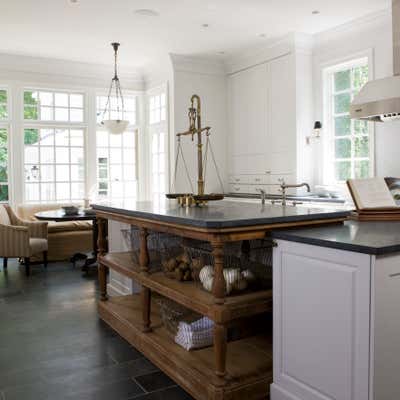  Traditional Family Home Kitchen. Private Residence by Darryl Carter Inc..