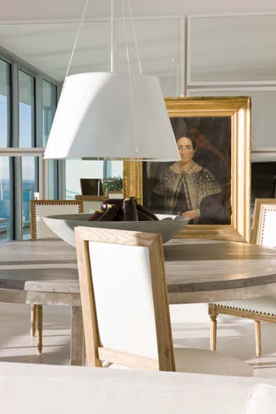  Modern Apartment Dining Room. Ritz Carlton Bal Harbor by Darryl Carter Inc..
