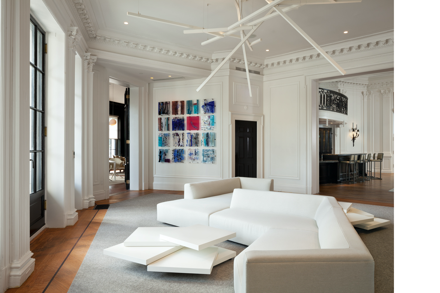 Transitional Lobby and Reception