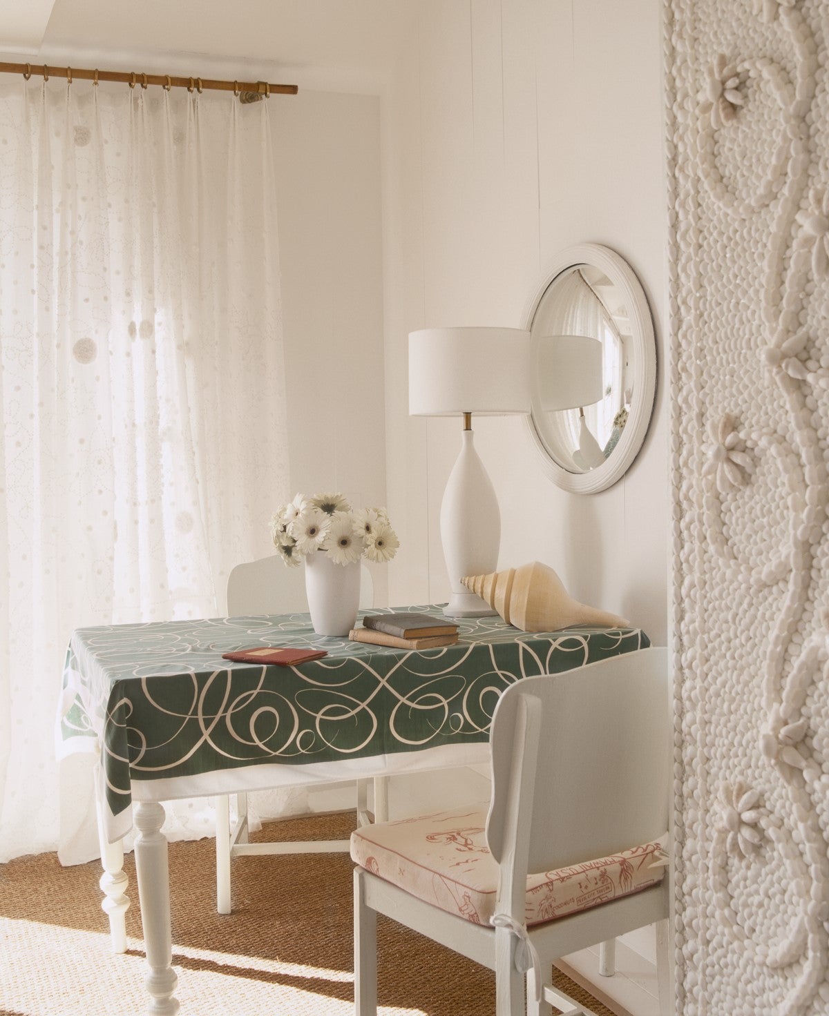 Beach Style Dining Room