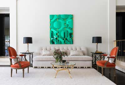  Art Deco Living Room. LIVING by Elizabeth Young Design.