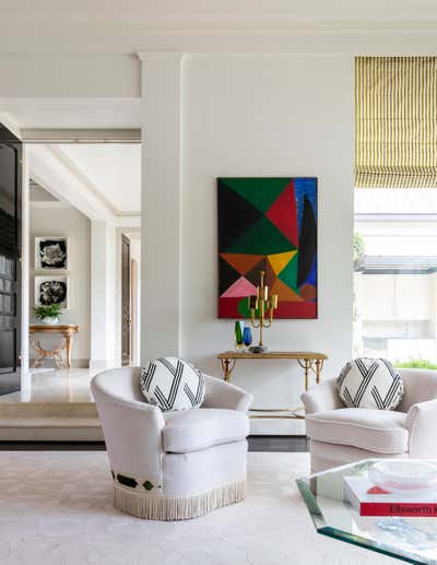  Art Deco Family Home Living Room. LIVING by Elizabeth Young Design.