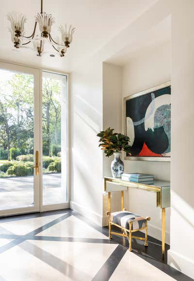  Art Deco Family Home Entry and Hall. ENTRY by Elizabeth Young Design.
