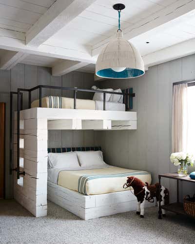  Contemporary Vacation Home Children's Room. Montana Ski House  by Shawn Henderson Interior Design.