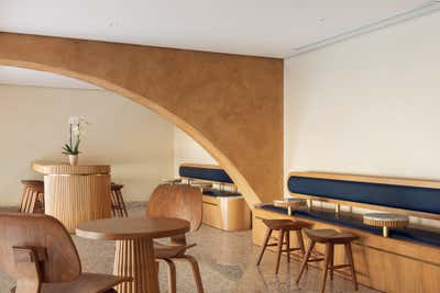  Art Deco Traditional Restaurant Office and Study. Deco Temple by Azaz Architects.