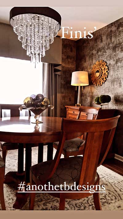  Eclectic Family Home Dining Room. Designers Home Offfice by B Designs.