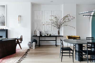  Contemporary Apartment Dining Room. Howard St by Tali Roth Designs.
