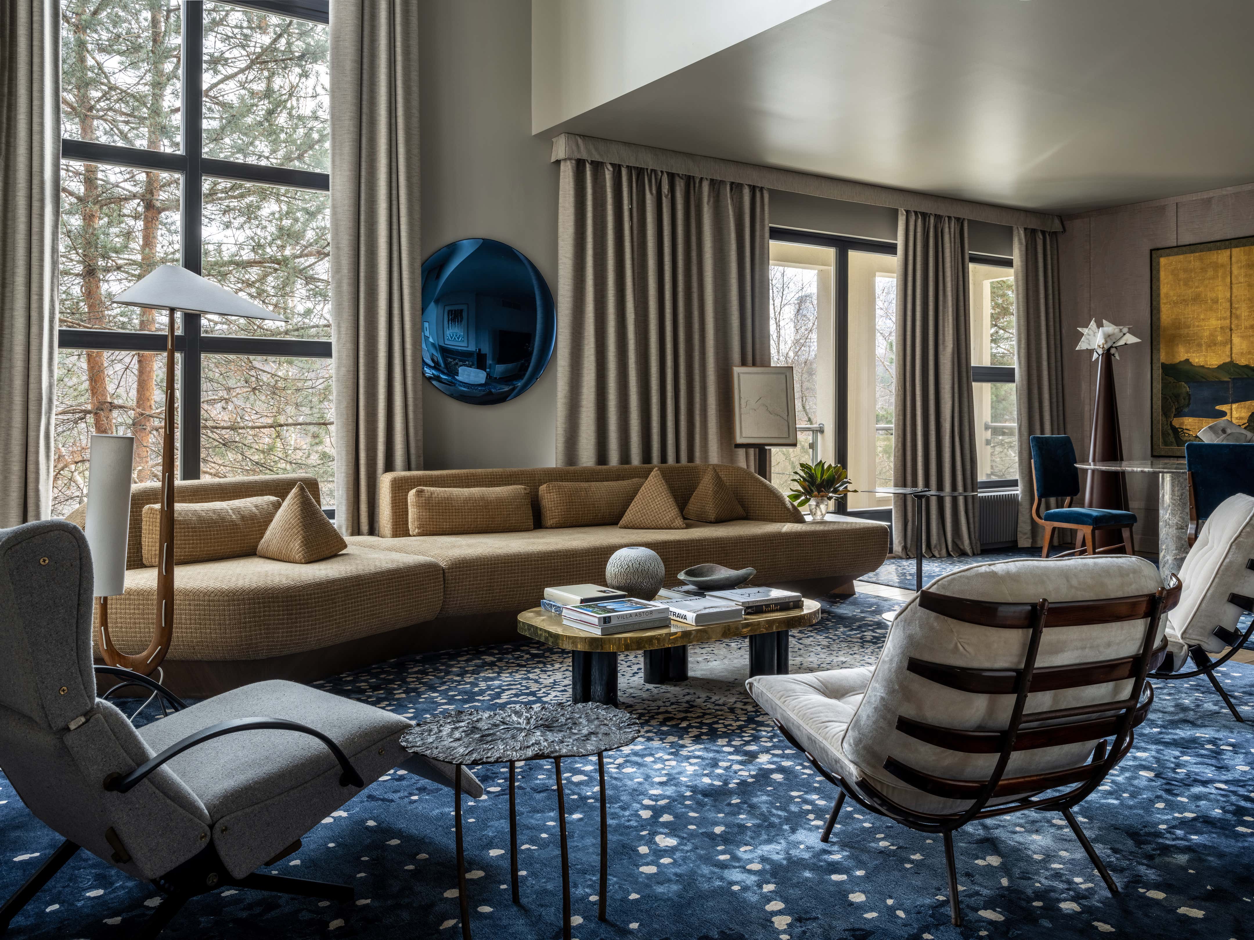 Living room by Irakli Zaria Interiors | 1stDibs