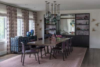  Organic Contemporary Country House Dining Room. House in Kent by Eve Robinson Associates.