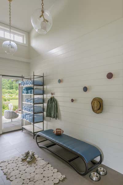  Organic Contemporary Country House Storage Room and Closet. House in Kent by Eve Robinson Associates.