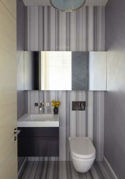  Contemporary Apartment Bathroom. Central Park West Duplex by Eve Robinson Associates.