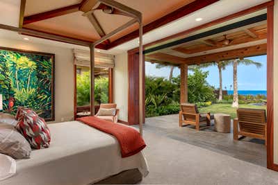  Tropical Beach House Bedroom. Wahi Pana 7 by Willman Interiors / Gina Willman ASID.