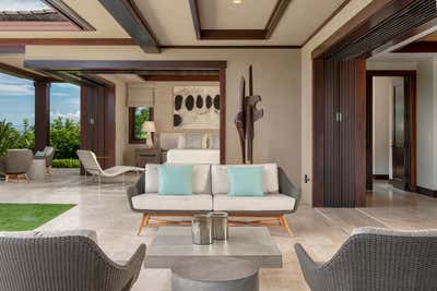  Mid-Century Modern Tropical Beach House Exterior. Fresh Modernism by Willman Interiors / Gina Willman ASID.