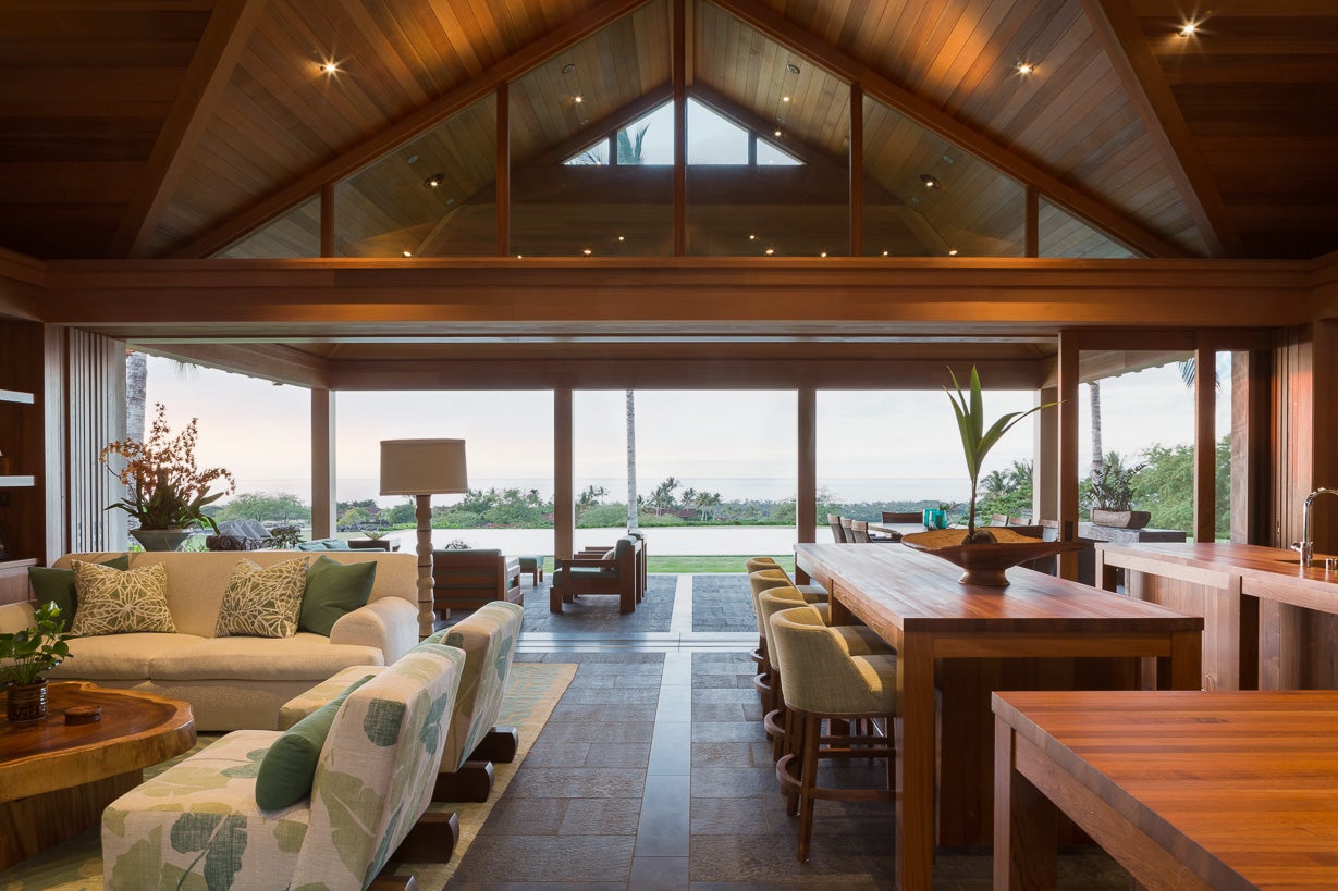 Tropical Living Room