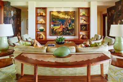  Tropical Living Room. Royal Kanae by Willman Interiors / Gina Willman ASID.