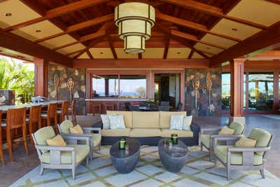  Tropical Transitional Vacation Home Exterior. Royal Kanae by Willman Interiors / Gina Willman ASID.
