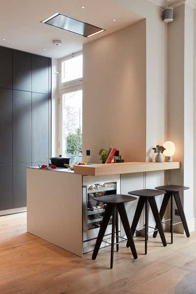  Contemporary Modern Apartment Kitchen. Revived Late-Edwardian Apartment by Designed by Woulfe.