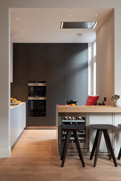  Modern Apartment Kitchen. Revived Late-Edwardian Apartment by Designed by Woulfe.