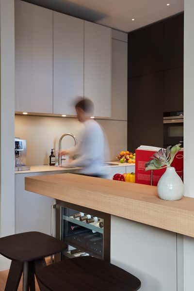  Contemporary Apartment Kitchen. Revived Late-Edwardian Apartment by Designed by Woulfe.