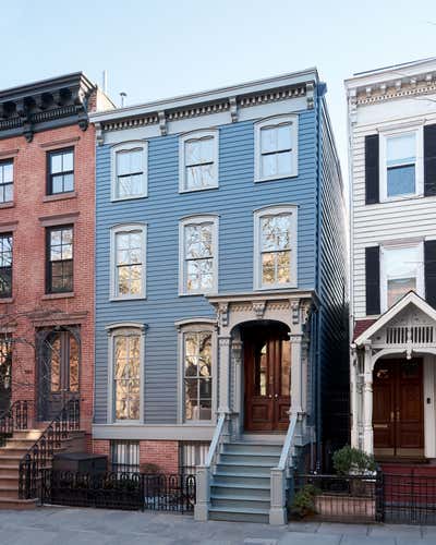  Traditional Family Home Exterior. Brooklyn Townhouse by Frampton Co.