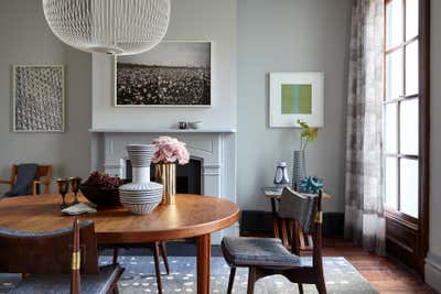  Transitional Family Home Dining Room. Brooklyn Townhouse by Frampton Co.