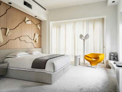  Contemporary Apartment Bedroom. Hamovniki  by Olga Malyeva Studio.