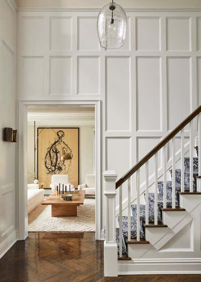  Eclectic Family Home Entry and Hall. Artful Living by Sharon Rembaum Interior Design.