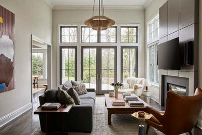  Eclectic Family Home Living Room. Artful Living by Sharon Rembaum Interior Design.
