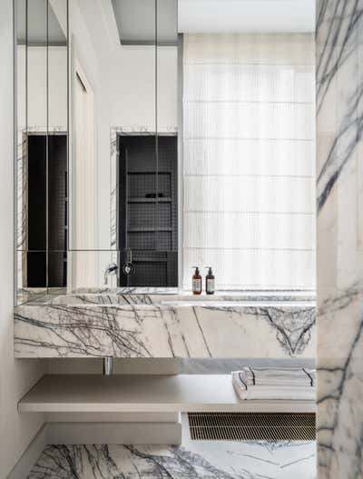  Contemporary Modern Apartment Bathroom. Family Residence by Malyev Schafer Ltd.