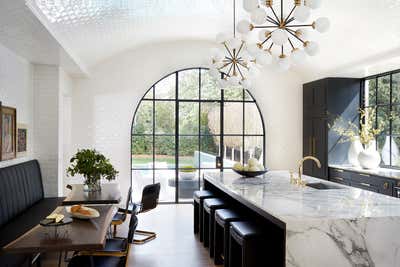  Transitional Family Home Kitchen. Refined Simplicity by Melanie Turner Interiors.