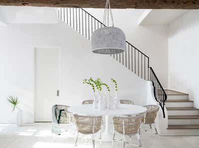 Beach Style Dining Room. A Light Touch by Melanie Turner Interiors.