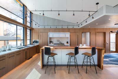 Mid-Century Modern Vacation Home Kitchen. Aspen One by Forum Phi.