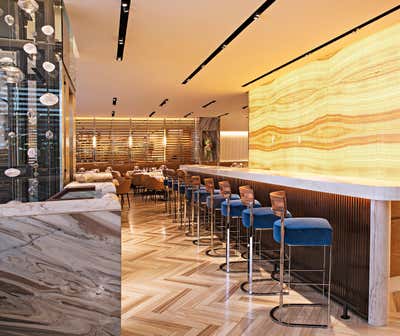  Restaurant Bar and Game Room. Marea NYC by Viktor Udzenija Architecture + Design.