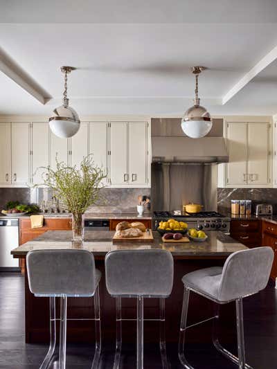  Eclectic Apartment Kitchen. West Village by Mendelson Group.