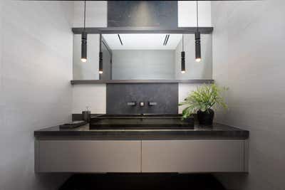  Modern Apartment Bathroom. Gables Residence  by B+G Design Inc.