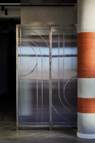  Art Deco Bachelor Pad Entry and Hall. SoHo Penthouse by Jesse Parris-Lamb.