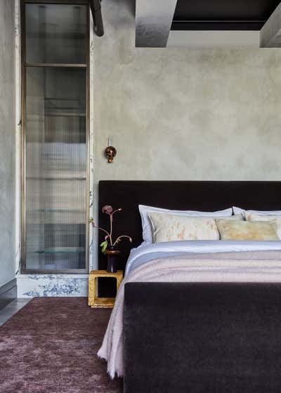  Bachelor Pad Bedroom. SoHo Penthouse by Jesse Parris-Lamb.