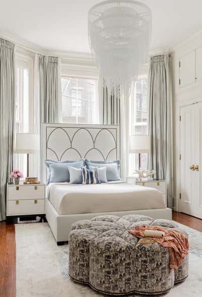  Transitional Apartment Bedroom. Boston, Back Bay by Evolve Residential .