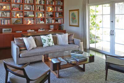  Hollywood Regency Family Home Office and Study. Los Feliz Residence by Gil Interiors Inc.