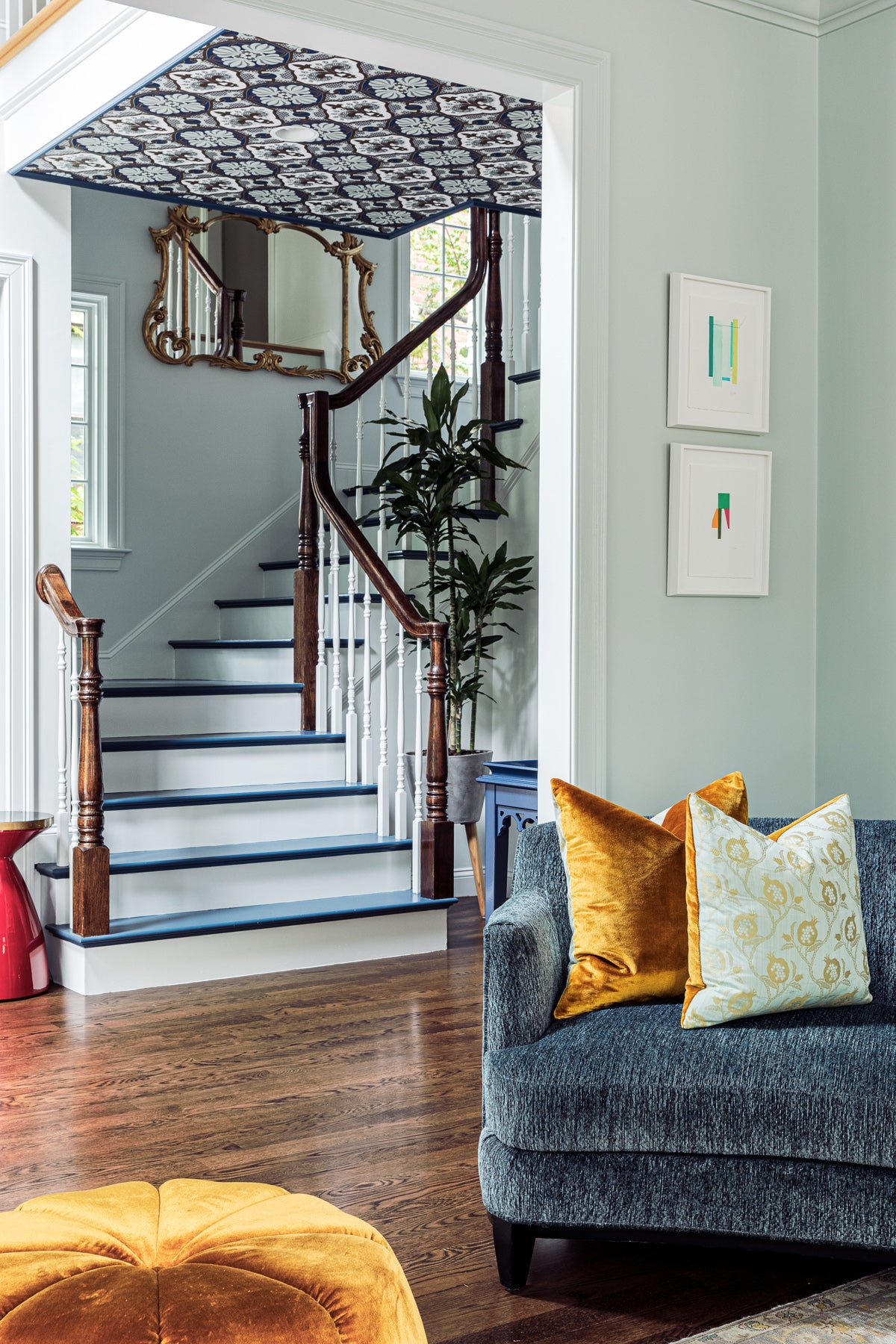 Traditional Entry and Hall