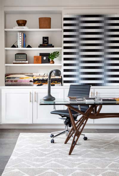 Contemporary Office Office and Study. Design Studio by Ashton Taylor Interiors, LLC.